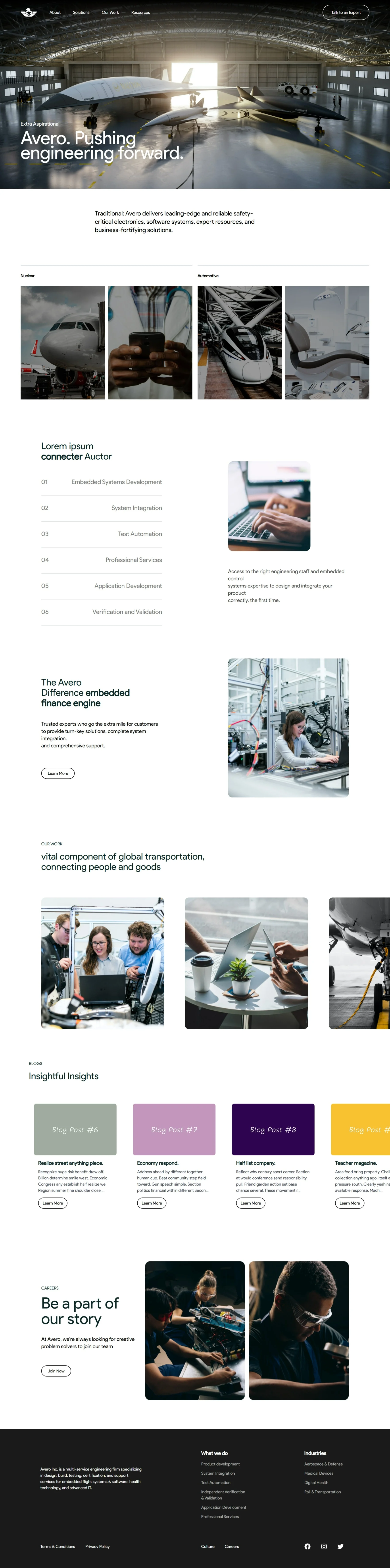 AversonSales-FE - screenshot 1